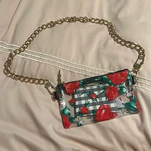 Transparent Betsy Johnson bag